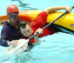 canoeing-kayaking sweep stroke